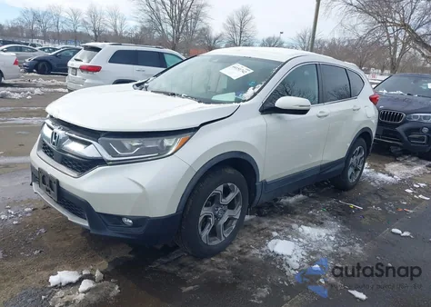 2017 Honda Cr-V Ex-L/Ex-L Navi from USA, damaged, VIN 2HKRW2H89HH622817